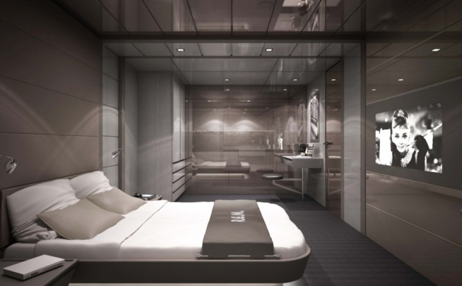 Super yacht NB 88 - Cabin