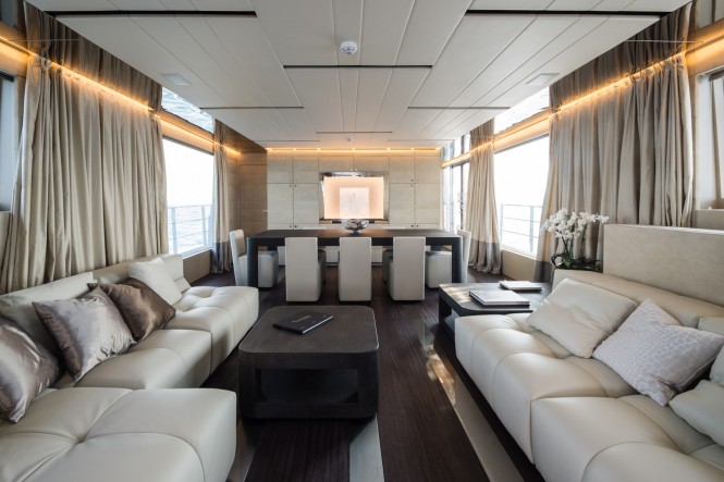 Superyacht FOAM - Saloon