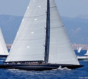  J Class Superyacht Cup Palma won by sailing yacht LIONHEART using Carbo-Link’s Carbon Rigging
