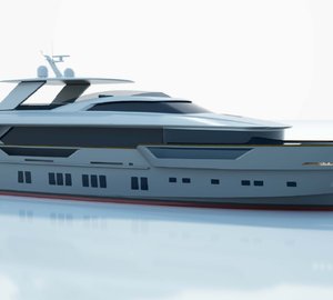 Mengi Yay working on new 33,5m motor yacht NB 88