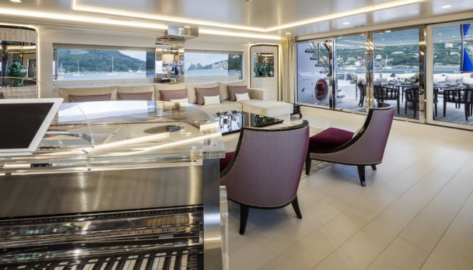 Superyacht Polaris II - Saloon Superyacht Polaris II - Saloon