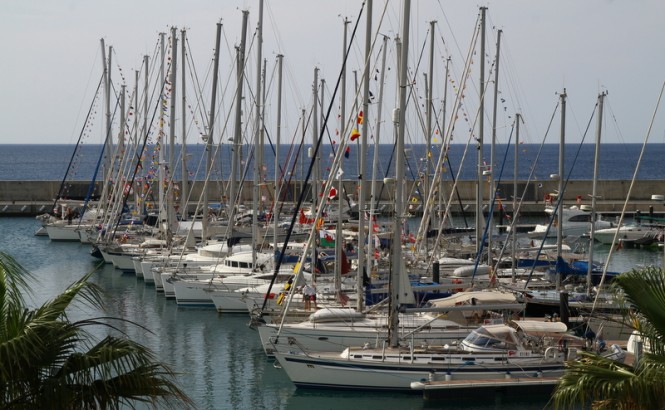 The EMYR boats arrive at Karpaz Gate Marina this year