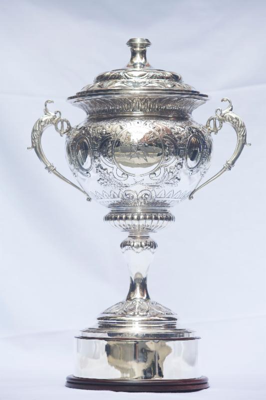 The magnificent 1928 antique sterling silver trophy will be presented to the first ever winner of the RORC Transatlantic Race under RORC's IRC rating system. The RORC Transatlantic Race starts on 29th November 2014 from Lanzarote and finishes in Grenada Credit: RORC/onEdition