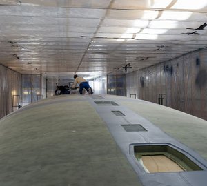 Photos from visit to superyacht builder Nautor’s Swan in Pietarsaari, Finland