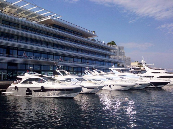 Yachts at the Azimut|Benetti Yachting Gala 2014