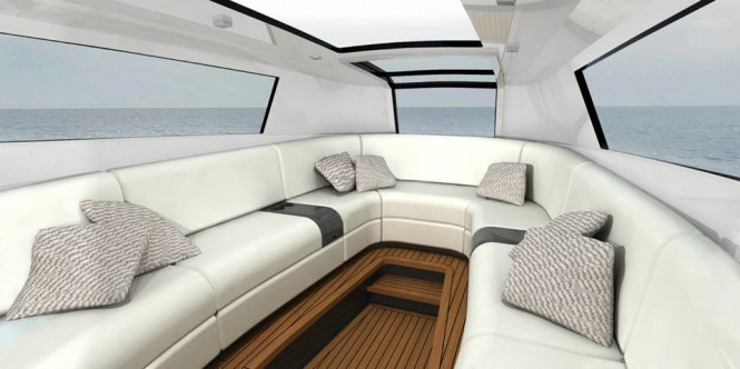 10.5m Cockwells yacht tender - Interior