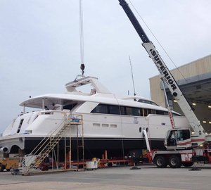 Hatteras to launch the new 100′ RPH motor yacht Hull #2 soon