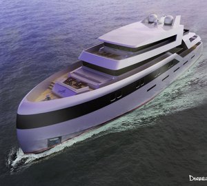 Latest 55m motor yacht VICE VERSA concept by Aeronautiq 