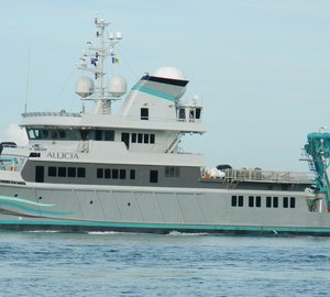 Extensive refit on 56m motor yacht ALUCIA completed by Diverse Projects