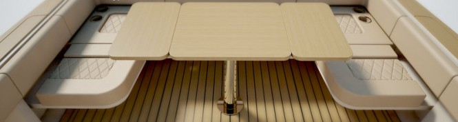 Aboard Catalina 34 superyacht tender