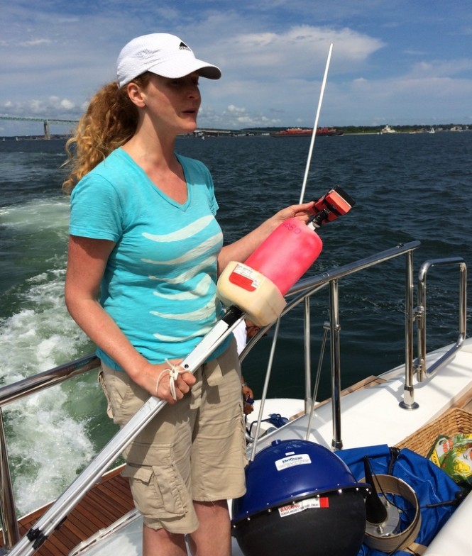 DISCOVERY Yachts member and Co-Owner and Founder of Global Oceans, Claudia Potamkin