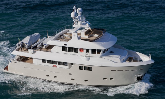 Darwin Class 86 superyacht Percheron by CdM Yachts - Photo by Maurizio Paradisi