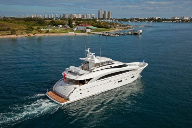 Horizon RP110 super yacht Andrea VI