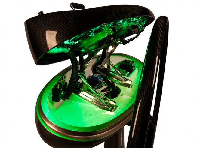 IMED's exterior helm station for a luxury yacht