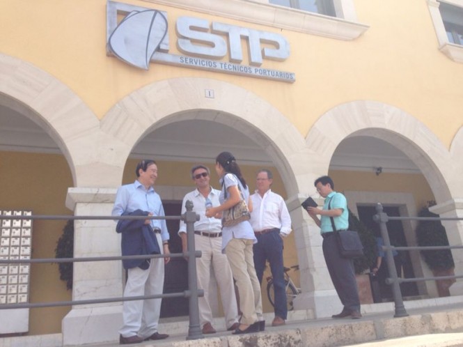 JDC delegation at IPM Group's STP Shipyard