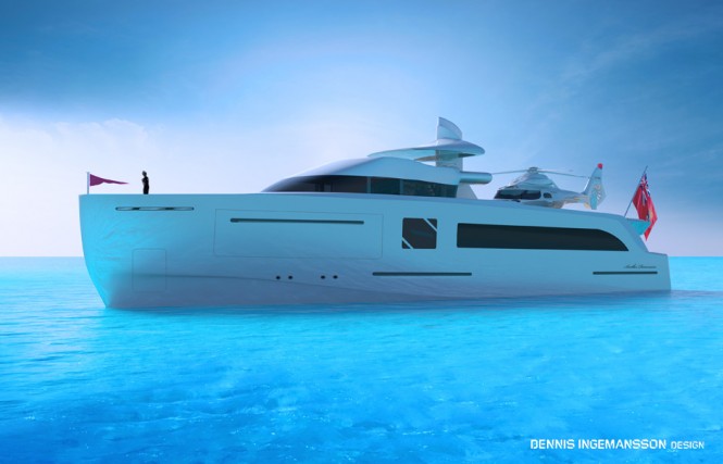 Luxury motor yacht Another Dimension concept