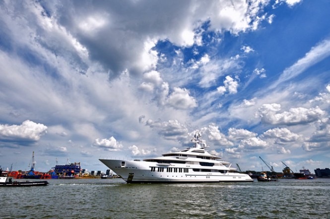 Luxury motor yacht Y710 by Oceanco