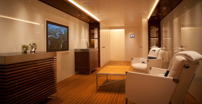 Luxury yacht ODESSA II