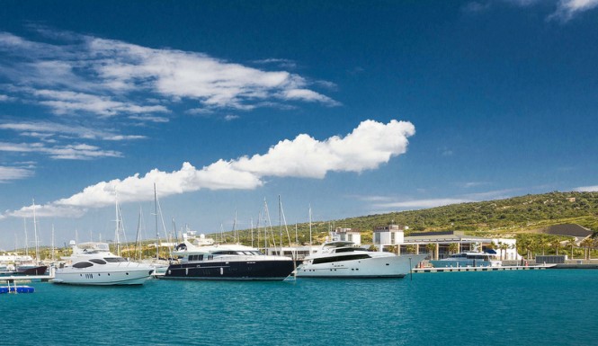Luxury yachts at Karpaz Gate Marina - Photo Credit to Dudu Tresca