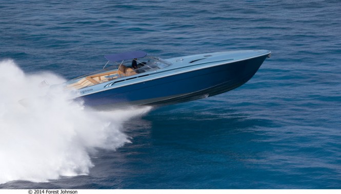 Magnum 51 superyacht tender by Magnum Marine at full speed