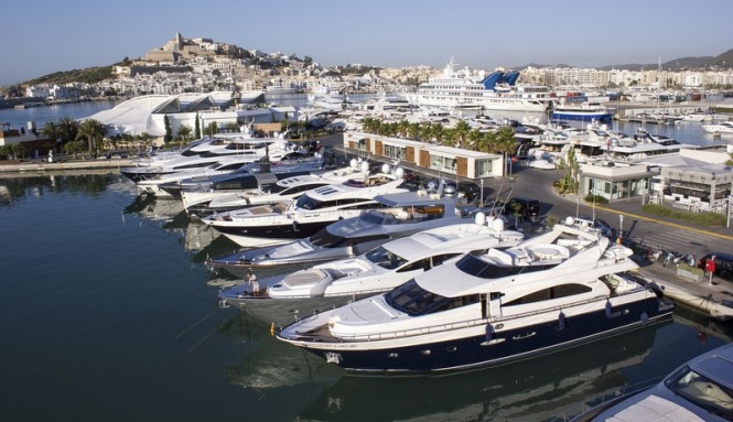 Marina Ibiza - a beautiful Ibiza yacht charter destination, nestled in Spain
