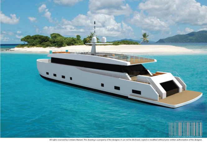 Motor yacht Project MY385_CMA