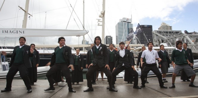 NZ Millennium Cup - Haka Welcome