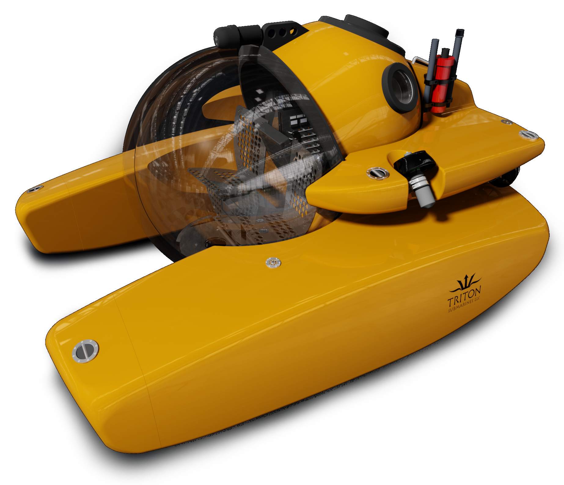 New Triton 10003 LP submersible — Yacht Charter
