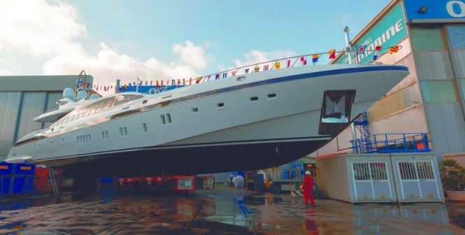 Ninth Mangusta 165 superyacht Pumpkin by Overmarine Group