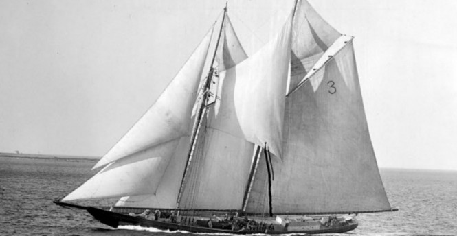 Original COLUMBIA Yacht launched in 1927