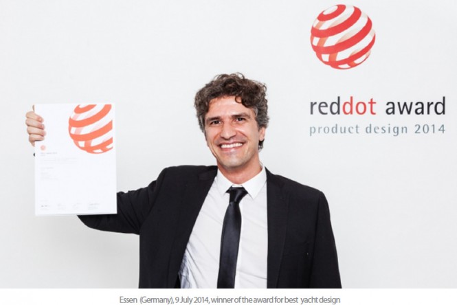 Red Dot Award for QUARANTA Yacht