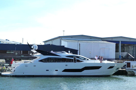 Sunseeker France also delivered the second 101 Sport Yacht