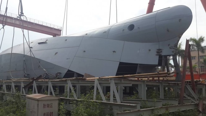 Superyacht Bering 80 - Photo credit to Bering Yachts