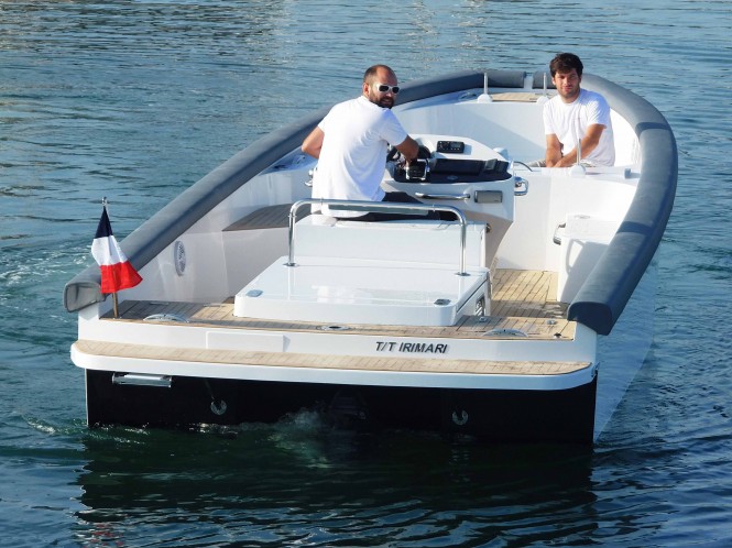 TS85 Open superyacht tedner for luxury yacht IRIMARI