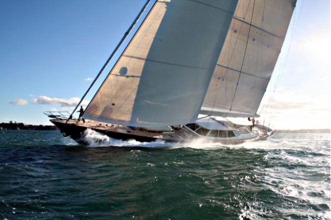 Yacht INMOCEAN - Image Courtesy Fitzroy Yachts