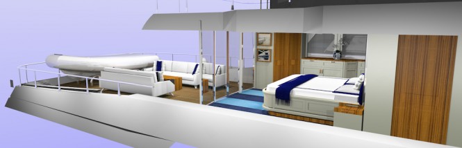 100ft motor yacht SkyMaster