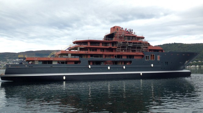 107m Kleven expedition yacht support vessel build no. 366