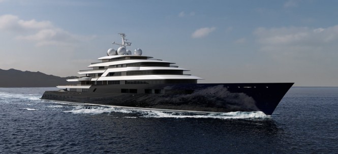165m Nauta superyacht project