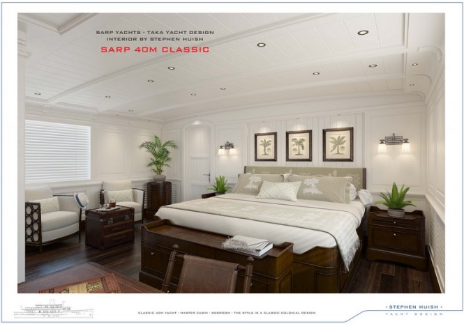 40m Sarp Classic Yacht - Cabin 40m Sarp Classic Yacht - Cabin