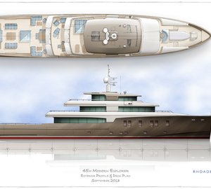 45m Rhoades Young Explorer Yacht Concept