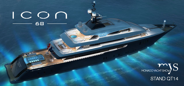 68m mega yacht ICON lengthened by ICON Yachts
