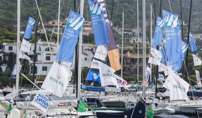 93 yachts ready for the Rolex Swan Cup - Image credit to Rolex : Carlo Borlenghi