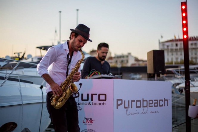 A VIP event hosted by Princess Yachts and Purobeach