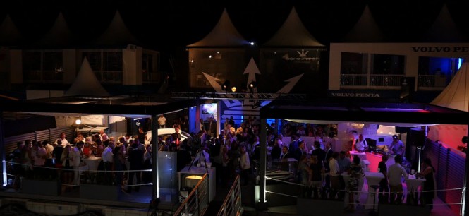 A spectacular party hosted by Dominator at the 2014 Cannes Yachting Festival