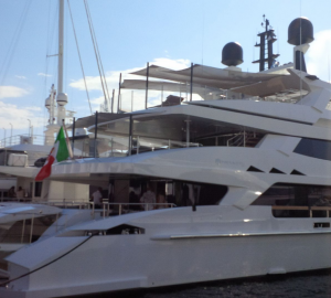Baglietto 46m Displacement Hull 10216 Superyacht at Cannes Yachting Festival
