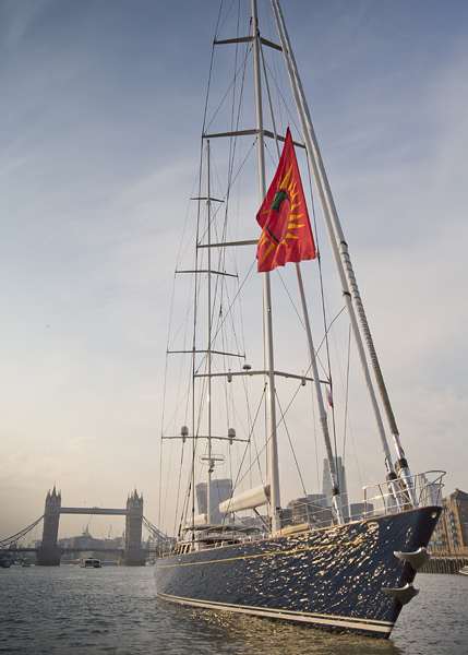 46m Pendennis Yacht Christopher in London - Copyright onEdition 2014