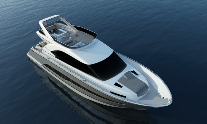 DMY21 Yacht from above