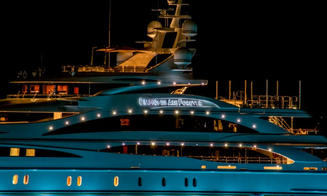 Diamonds Are Forever superyacht - Photo credit to Daniel Kennerknecht