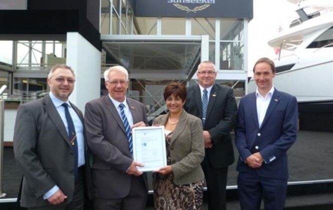 ISO 18001 Health & Safety Certification for Sunseeker Yachts