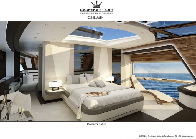 Ilumen Yacht - Owners Cabin